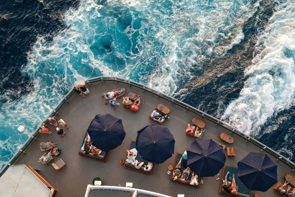 Virgin Voyages Scarlet Lady cruise ship at sea 2026 honest review and pros and cons guide